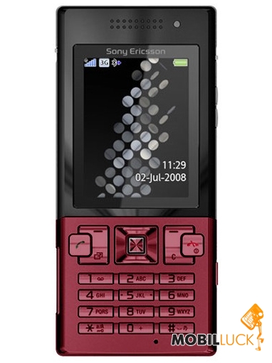 Sony Ericsson T700 Black on Red