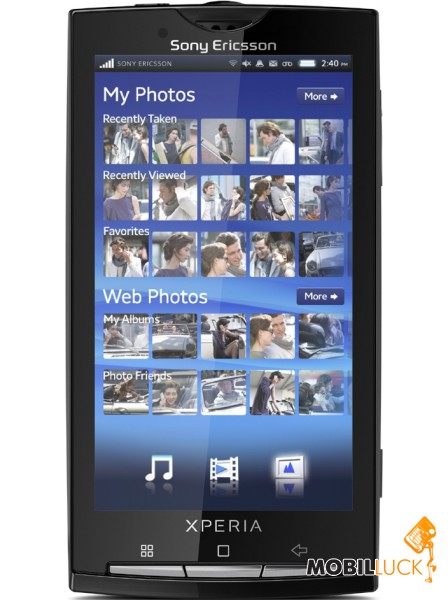 �������� Sony Ericsson Xperia X10 Sensuous Black