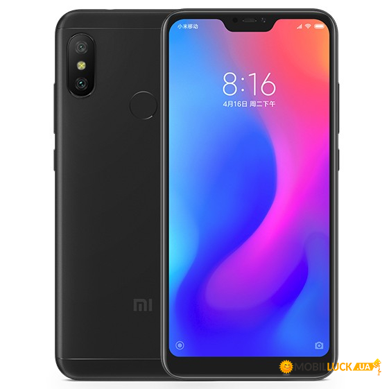  Xiaomi Redmi 6 Pro 4/32GB Black *EU