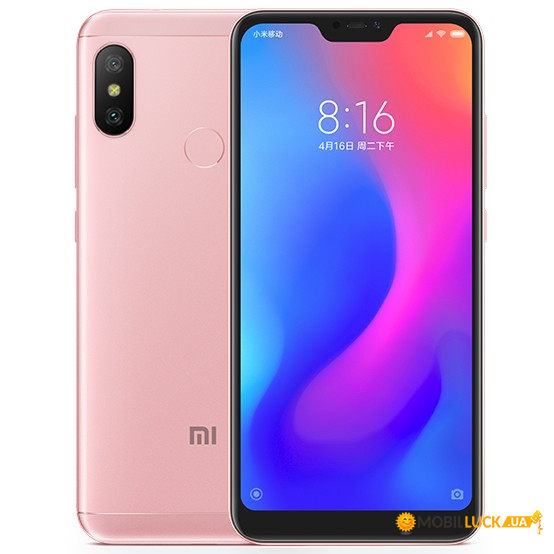  Xiaomi Redmi 6 Pro 4/64GB Pink *EU