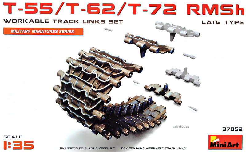  MiniArt    T-55/T-62/T-72 (MA37052) 