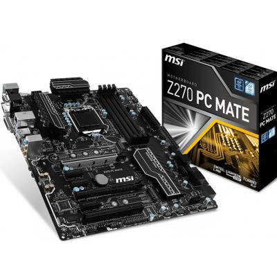   MSI Z270 PC MATE (s1151, Intel Z270, PCI-Ex16)