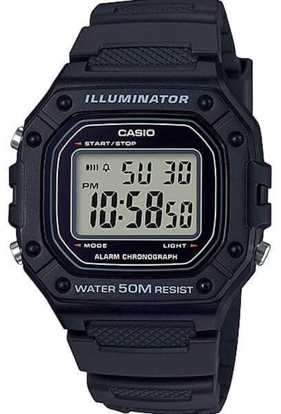   Casio W-218H-1AVEF