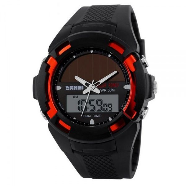  Skmei 1056 Black-Red BOX (1056BOXBR)