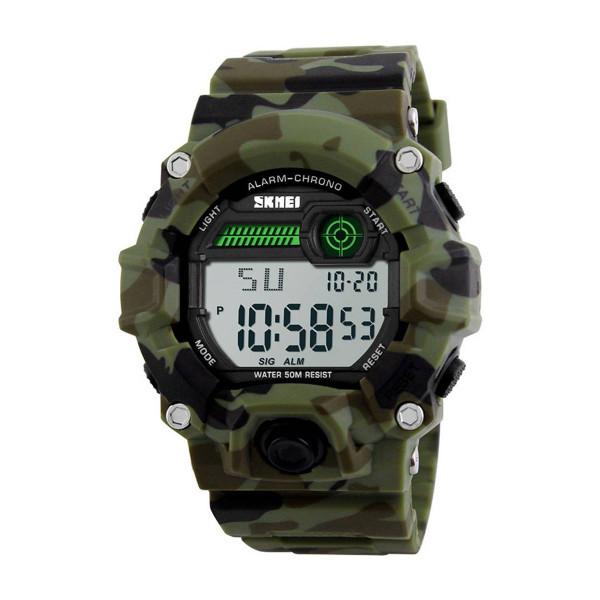  Skmei 1197 Green Camo BOX 1197BOXGRC