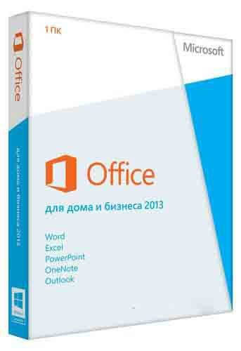   Microsoft Office 2013 Home and Business 32-bit/x64 Russian OEM (T5D-01870)