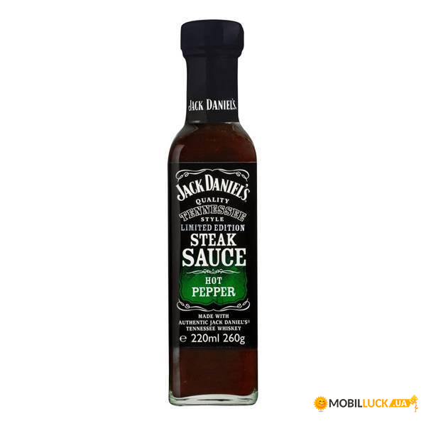  Jack Daniels Steak Sauce Hot pepper 260