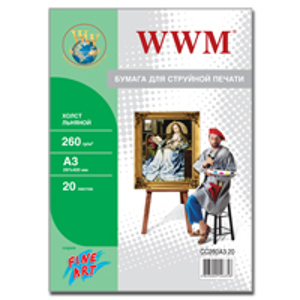  WWM 260g/m2, A3, 20 (CC260A3.20)