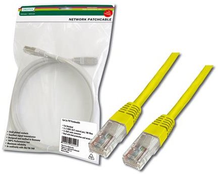  Digitus CAT 5e UTP 5 AWG 26/7 yellow (DK-1511-050/Y)