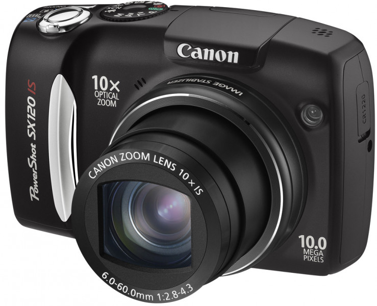 Фотоаппарат Canon PowerShot SX120 IS Black в интернет магазине Shoper