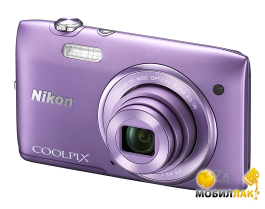 【今週末まで】Nikon COOLPIX S3500 パープル (動作確認済み) Характеристики Фотоаппарат Nikon Coolpix s3500 Purple в интернет