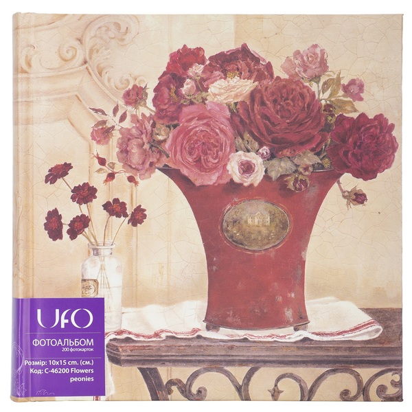  UFO 10x15x200 C-46200 Flowers peonies