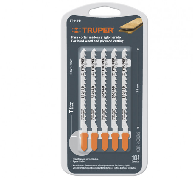    Truper 6-TPI 5  (ST-244-D)