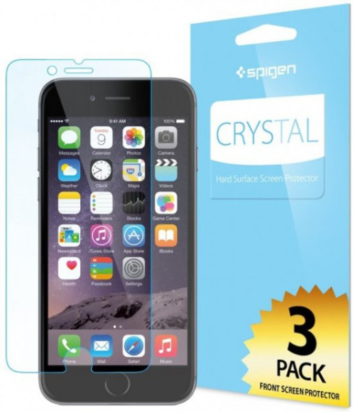    Spigen SGP10927 Screen Protector Crystal for iPhone 6 4.7 3 