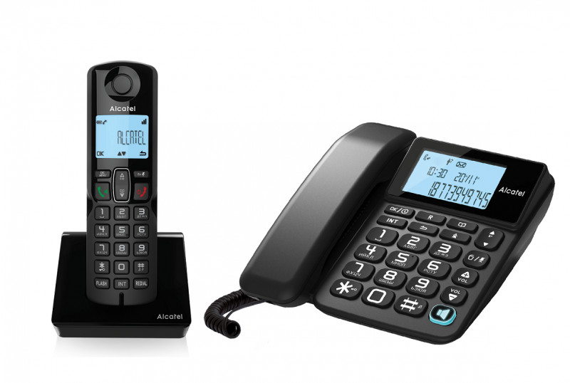  DECT Alcatel S250 Combo RU Black (ATL1418958)