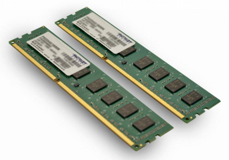   Patriot 8GB (2x4GB) DDR3 1600 MHz (PSD38G1600LK)