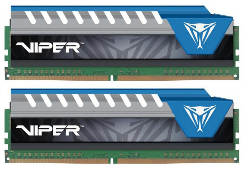   Patriot DDR4 16GB (2x8GB) 3000 MHz V ELITE KIT BLK/BLU (PVE416G300C6KBL)