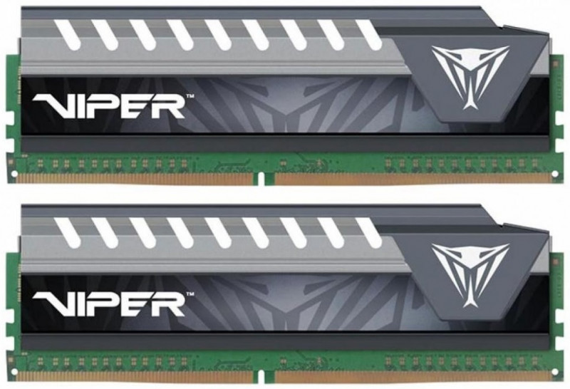   Patriot DDR4 32GB (2x16GB) 2800 MHz Viper Gray (PVE432G280C6KGY)