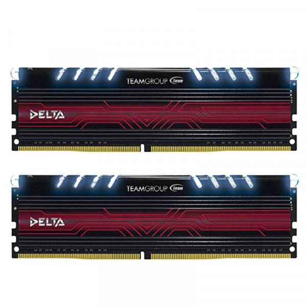   Team DDR4 2x16GB/2400 Delta White LED (TDTWD432G2400HC15BDC01)