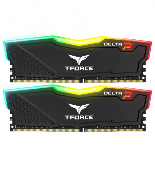   Team DDR4 2x8GB/2400 T-Force Delta RGB Black (TF3D416G2400HC15BDC01)