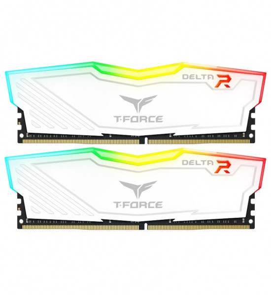   Team DDR4 2x8GB/2666 T-Force Delta RGB White ()