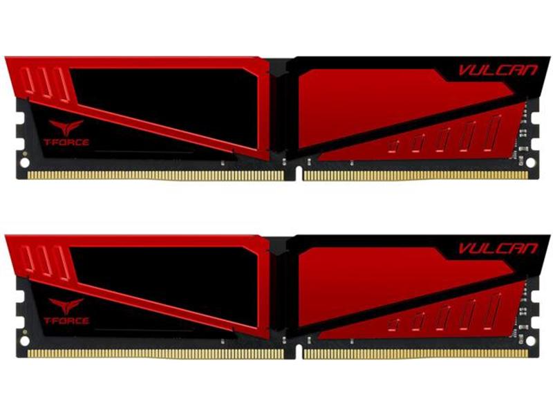   Team DDR4 2x16GB/3000 T-Force Vulcan Red (TLRED432G3000HC16CDC01)