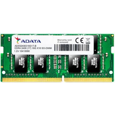     A-Data SoDIMM DDR4 16GB 2400 MHz (AD4S2400316G17-R)