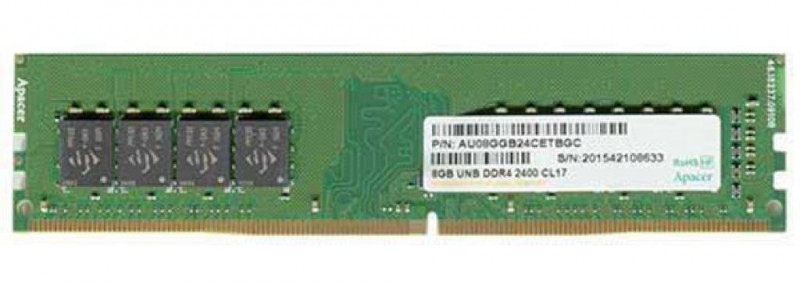  Apacer DDR4 8GB 2400 MHz (AU08GGB24CETBGC)