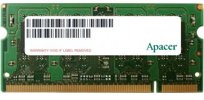  Apacer SoDIMM DDR2 1GB 800 MHz (AS01GE800C6NBGC)