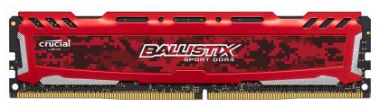   Crucial 16 GB DDR4 2400 MHz (BLS16G4D240FSE)