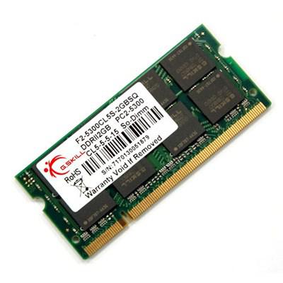     G.Skill SoDIMM DDR2 2GB 667 MHz (F2-5300CL5S-2GBSQ)