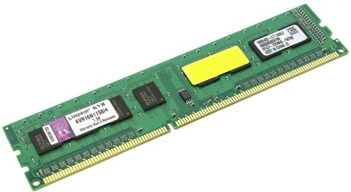  Kingston DDR3 2GB 1600Mhz (KVR16N11/2BK)