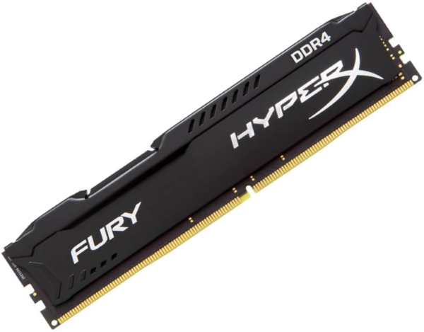   Kingston HyperX OC DDR4 8Gb 2400Mhz CL15 Fury Black (HX424C15FB2/8)