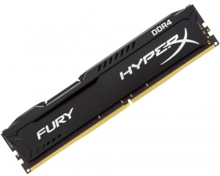   Kingston HyperX OC DDR4 16Gb 2400Mhz CL15 Fury Black (HX424C15FB/16)