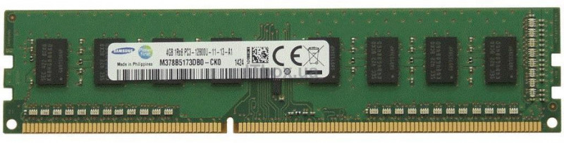  ' Samsung DDR3 4GB 1600MHz (M378B5173DBO-CKO)