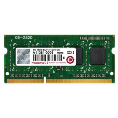   Transcend SoDIMM DDR3 4GB 1600 MHz (JM1600KSH-4G)