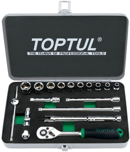   Toptul 1/4" 18.  3/16"-9/16" (GCAD1811)