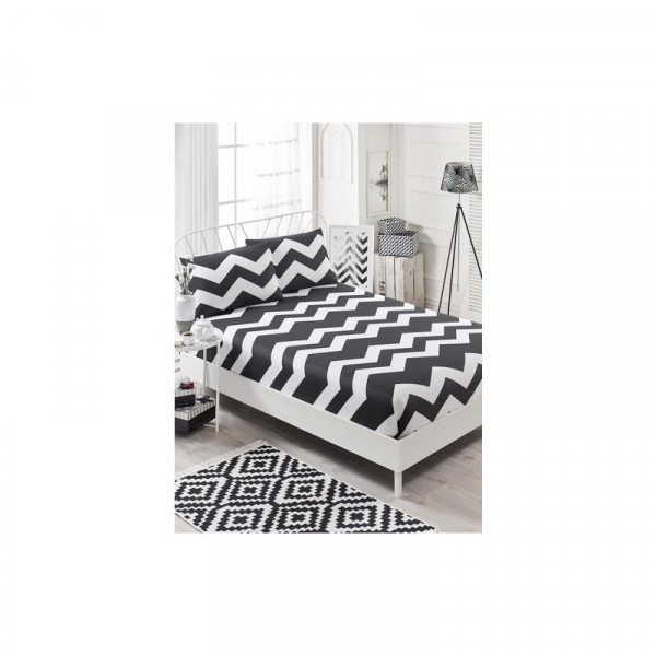      Eponj Home B&W BigZigzag 100x200 (6100000169067)