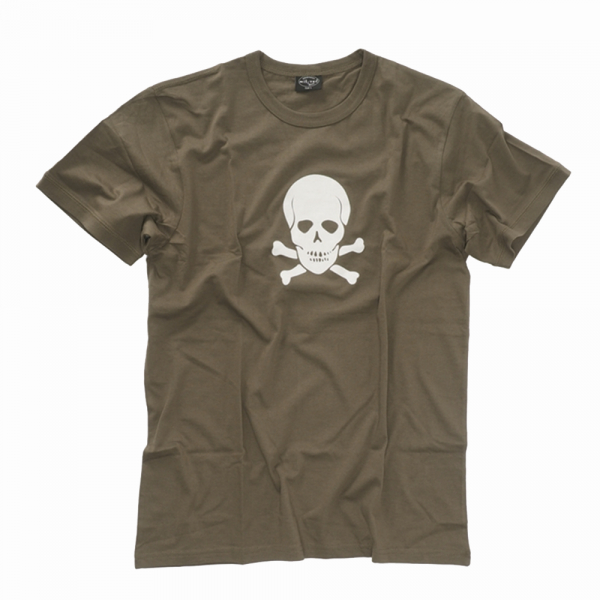   Mil-Tec M.Druck Totenkopf L (52UA) Olive