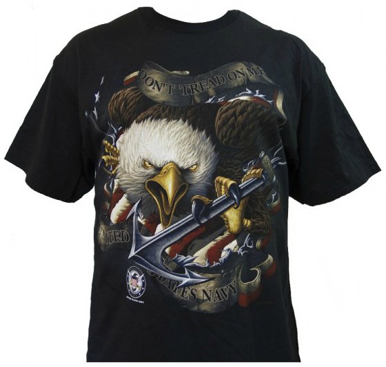  Rothco US Navy Eagle Black . M