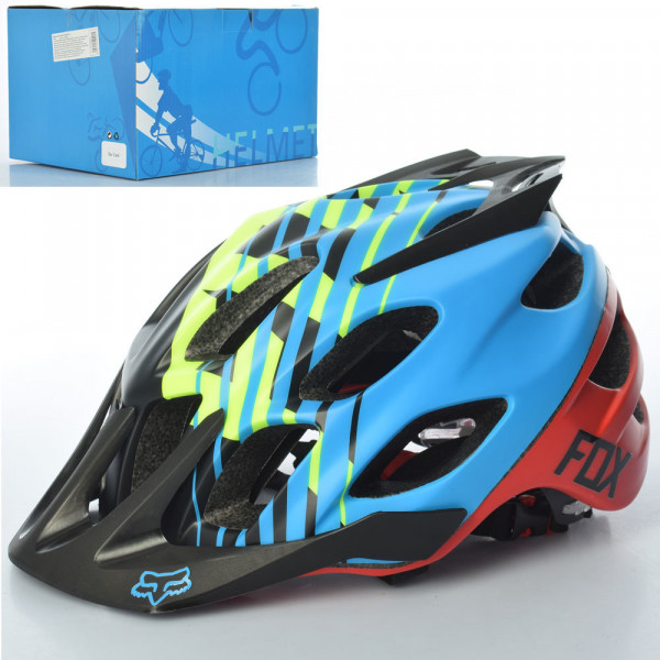   Helmet Fox AS180070-17 L Black/Red/Blue