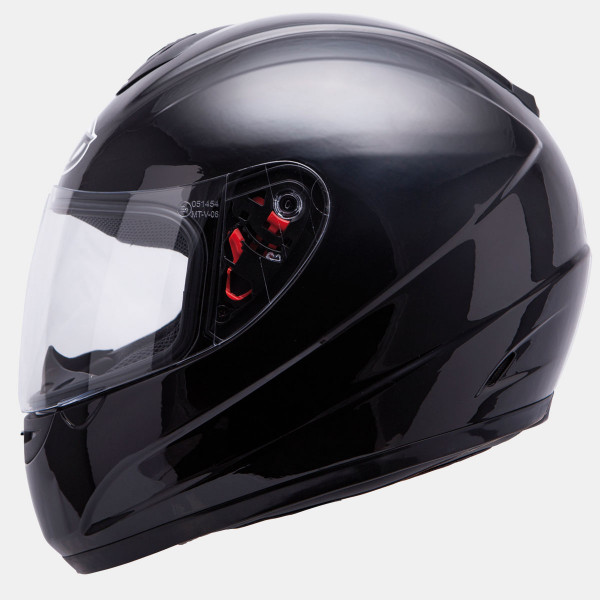  MT Helmets Thunder Kid Solid Gloss Black  L