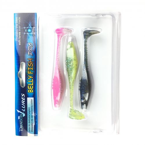  Dragon Belly Fish PRO 4/10cm .MIX 3 (CHE-BF40-MIX3)