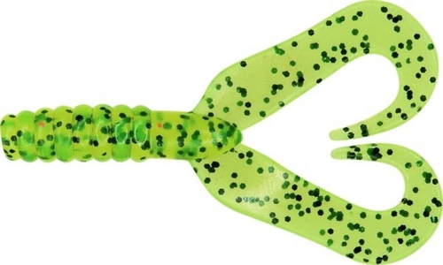   Dragon Twin Tail 2/5cm 20 Chartreuse bla/glit CHE-TT20S-30-005