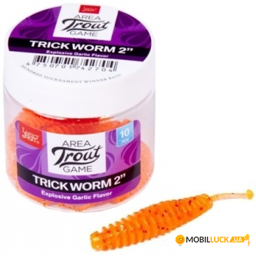    Trick Worm Lucky John Area Trout Series 2 / 036 *10 (140160-036)