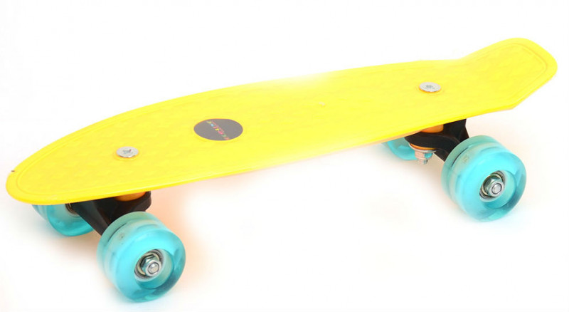  Ecoline Penny Board Astro 17 Yellow