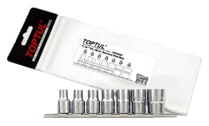   Toptul TORX 1/2 E10-E24 7.( ) (GAAG0704)