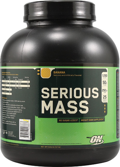  Optimum Nutrition Serious Mass 2,722  Banana (3036)