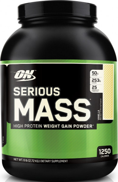  Optimum Nutrition Serious Mass 2,722  Vanilla (3037)