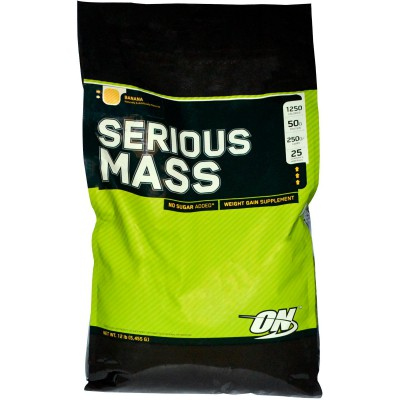  Optimum Nutrition Serious Mass 5,443  Banana (3040)